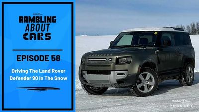 Driving The Land Rover Defender 90 Through The Snow: RAC #58