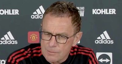 Man Utd boss Ralf Rangnick responds to reports of dressing room unrest