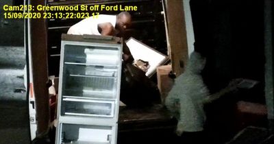 Fly-tipper caught dumping freezer in middle of street 'didn’t know it was illegal'