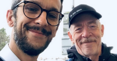 Hollywood star JK Simmons spotted sauntering about Glasgow's west end