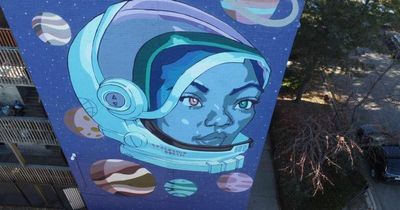 Protect the planet, Dredske urges with his ‘Spaceship Earth’ mural in North Lawndale