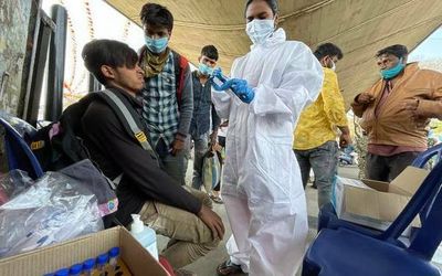 Active COVID-19 cases fall below 50,000 in Karnataka