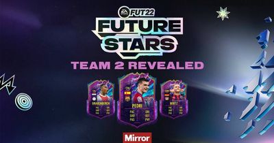 FIFA 22 Future Stars Team 2 squad revealed with Pedri and Ryan Gravenberch FUT items