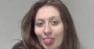 Female burglar with no remorse sticks tongue out in 'cheeky' mugshot