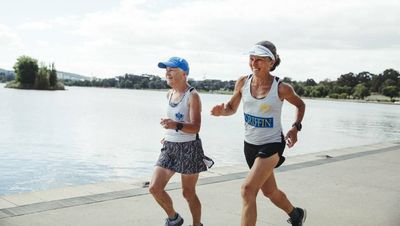 Running duo eye Canberra Times marathon milestone