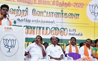 Only BJP can improve the lives of people: Annamalai