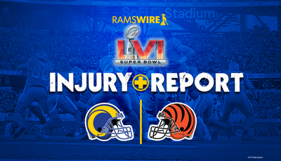 Rams and Bengals release final injury report for Super Bowl LVI