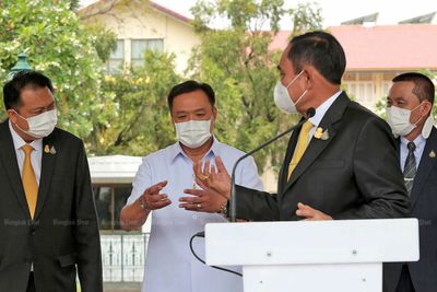 Prayut asks for Anutin's support