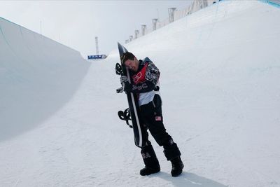 AP PHOTOS: Shaun White's final Olympic run highlights day 7