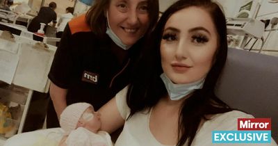 Hero gran resuscitates newborn granddaughter TWICE during premature home birth