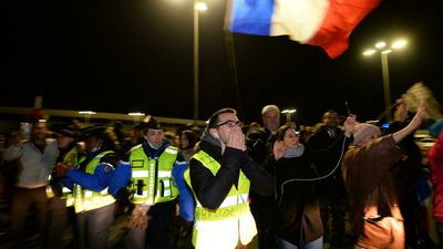 France deploys strong police presence to block 'freedom convoys' in Paris