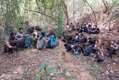 264 illegal migrants caught in Kanchanaburi
