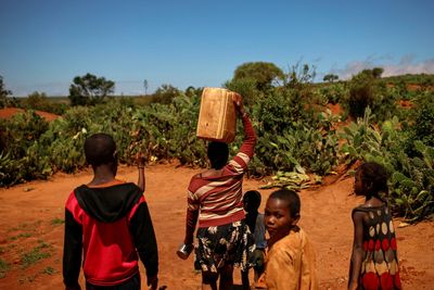 Cyclone Batsirai's rains bring temporary relief to Madagascan water seller