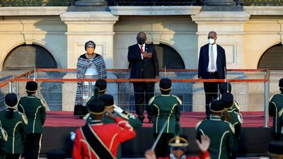 South Africans are battling 'for the soul of their country', Ramaphosa says