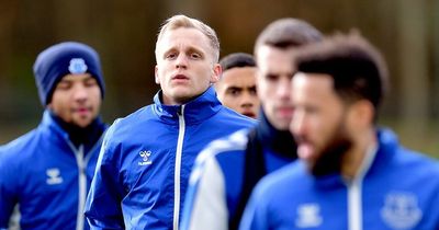 Everton line-ups as Donny van de Beek and formation decisions made for Leeds