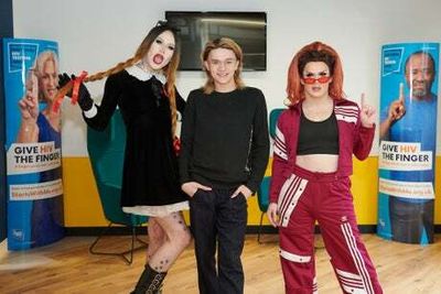 Drag Race UK stars ‘give HIV the finger’ for National HIV Testing Week