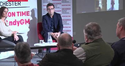 Andy Burnham faces furious crowd as he is grilled over 'anti-democratic' Clean Air Zone