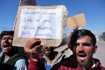 Afghans protest US order to give $3.5 B to 9/11 victims