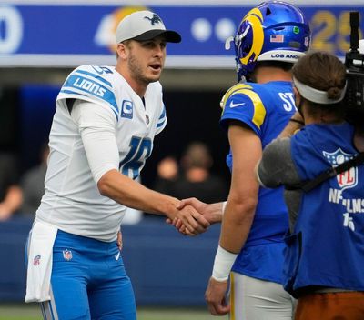 Jared Goff happy for the Rams and Matthew Stafford for Super Bowl run