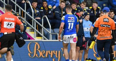 James Bentley red carded 16 minutes into Leeds Rhinos debut after high shot