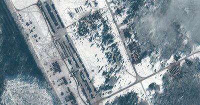 Satellite images indicate Russian military continuing to amass near Ukraine