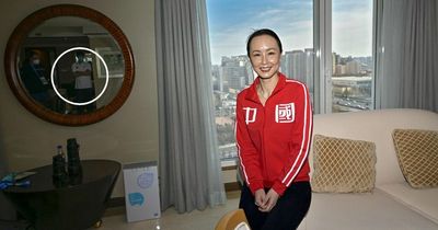 Worrying detail spotted in Peng Shuai photo as she gave rare interview