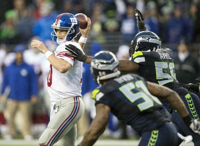 Eli Manning shares jokes with photo of Seahawks WR D.K. Metcalf