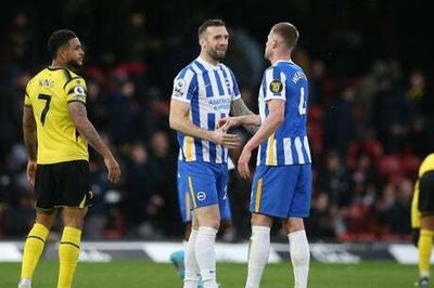 Watford 0-2 Brighton: Neal Maupay and Adam Webster pile more misery on Roy Hodgson’s side