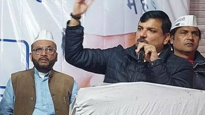 Uttar Pradesh elections: AAP leader Sanjay Singh slams government for corruption