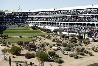 Sam Ryder makes an ace on 16 at WM Phoenix Open, coliseum nearly explodes and beer cans come raining down