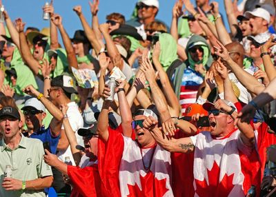 The already notorious 16th hole at WM Phoenix Open was rocking on Saturday