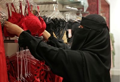 A sea of red in Saudi Arabia's shops – but don't mention Valentine's