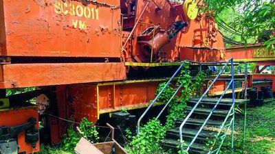 Coaches gather rust at Chennai Rail Museum