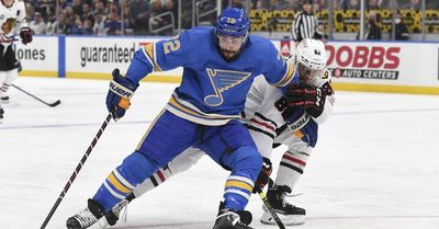 Blackhawks put up little fight in blowout loss to Blues