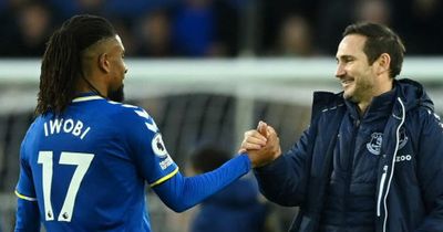 Frank Lampard reveals what Alex Iwobi has 'demanded' at Everton