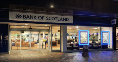 Glasgow Sauchiehall Street bank left with 'doors on ground' after being 'ram-raided' in early hours