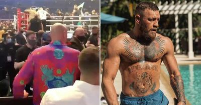 Conor McGregor slams Tyson Fury over actions at Canelo Alvarez vs Billy Joe Saunders fight