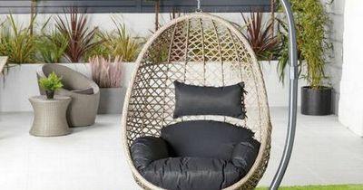 Aldi's hanging egg chair sells out in 45 minutes and people aren't happy about it