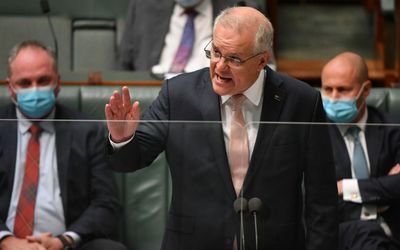 Scott Morrison goes to ground on abuse apology backflip report