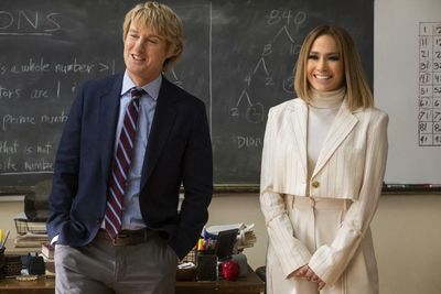 Marry Me review – Jennifer Lopez and Owen Wilson are flung together in synthetic romcom