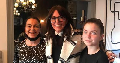 Davina McCall stuns diners as The Masked Singer judge has lunch in Ayrshire restaurant