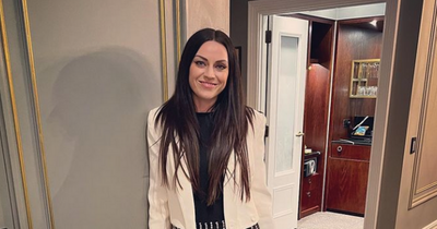 Amy Macdonald in 'happy place' as she is surprised with Valentine’s treat by footballer husband