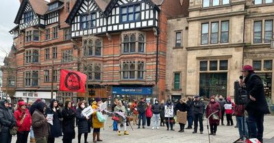City centre protest calls out rise in prices and food inflation
