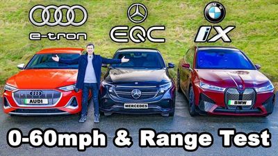 German SUV Range Test: Audi -tron vs Merc EQC vs BMW iX