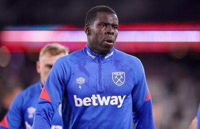 Kurt Zouma starts for West Ham against Leicester