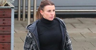 Coleen Rooney looks fresh-faced as she pops to shops following Wayne documentary release