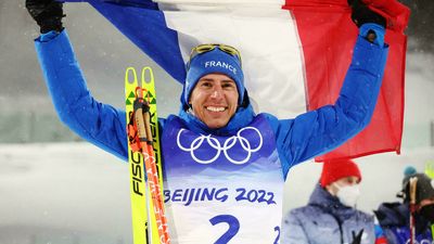 Fillon Maillet caps second gold medal for France in Beijing Olympics