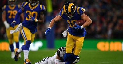 What time and what TV station Los Angeles Rams v Cincinnati Bengals in Super Bowl LVI is on