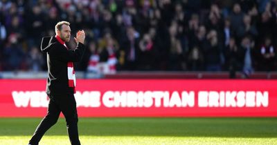 Christian Eriksen unveiled to Brentford fans as Bees stop the rot against Crystal Palace