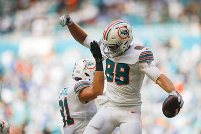 PFF lists TE Mike Gesicki as potential franchise tag candidate